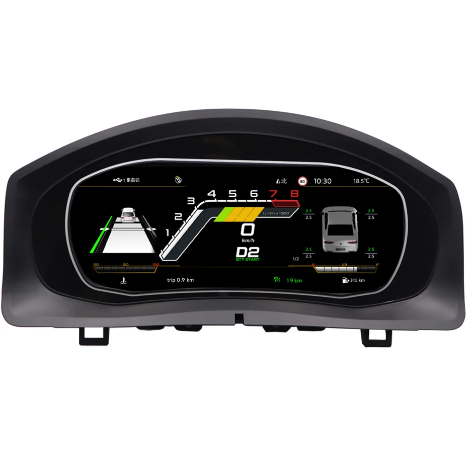 12.3''Digital Instrument Cluster Speedometer For VW Golf 6 7 Passat Variant B8 CC Tiguan Scirocco Jetta T6 LCD Cockpit Dashboard