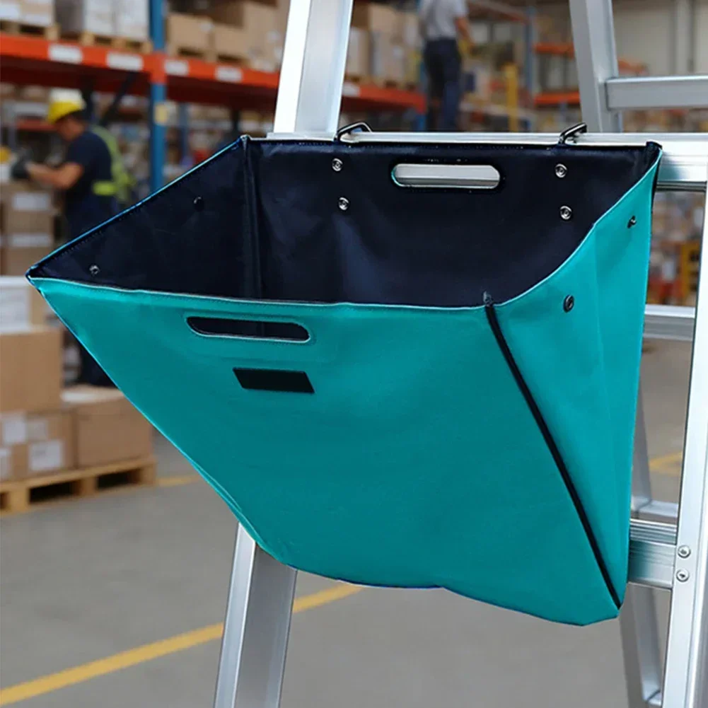 Folding Ladder Tool Bag Tool Hanging Bag Waterproof Oxford Cloth Ladder Tool Storage Bag Heavy Duty Bag Organizer For Repair