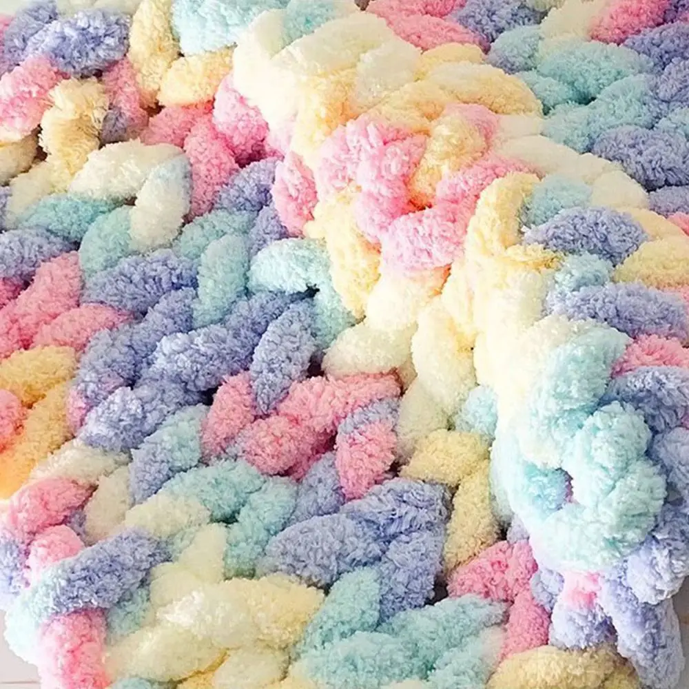 250g/Ball Novel Functional Sewing For Bag Blanket DIY Hand Knitting Woven Thread Yarn Ball Crochet Yarn
