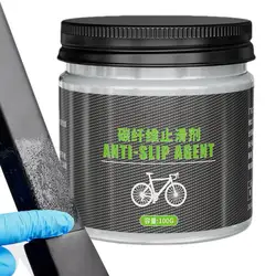 100g Carbon Fiber Bicycle Grease Anti Slip Bicycle Grease Bicycle Anti-Slip Lube Bicycle Assembly Grease for Seat handlebars