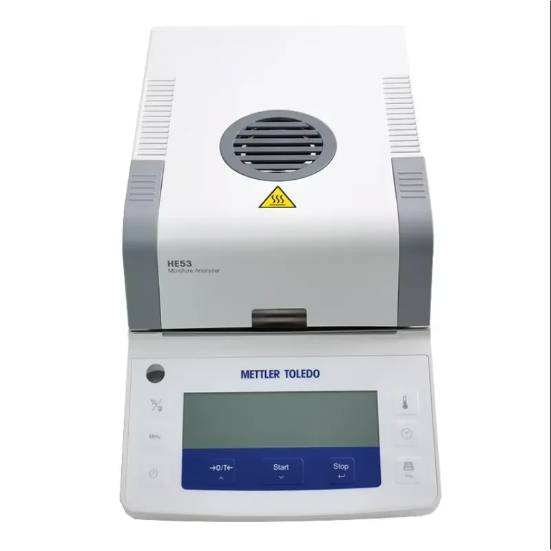 for METTLER TOLEDO HE53 Halogen Moisture Analyzer Food Drug Feed Grain Water Content Balance Tester