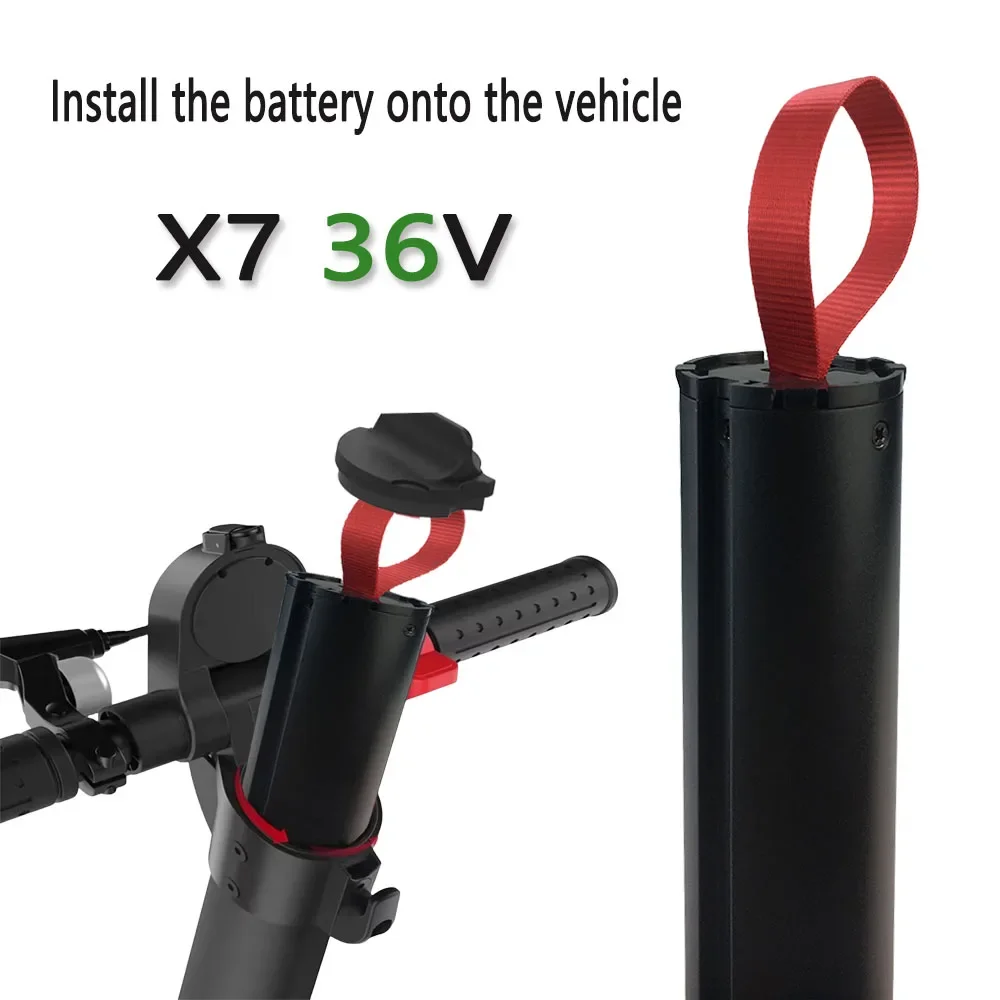 X7 36V 5.2ah 100% nova bateria substituível 36V 5200mAh para bateria de scooter Huanxi X7