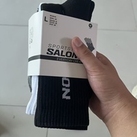 New Salomon High Tube Socks for Men And Women Towel Bottom Sports Cotton Long Tube Training Hiking Fitness Breathable Moistur...