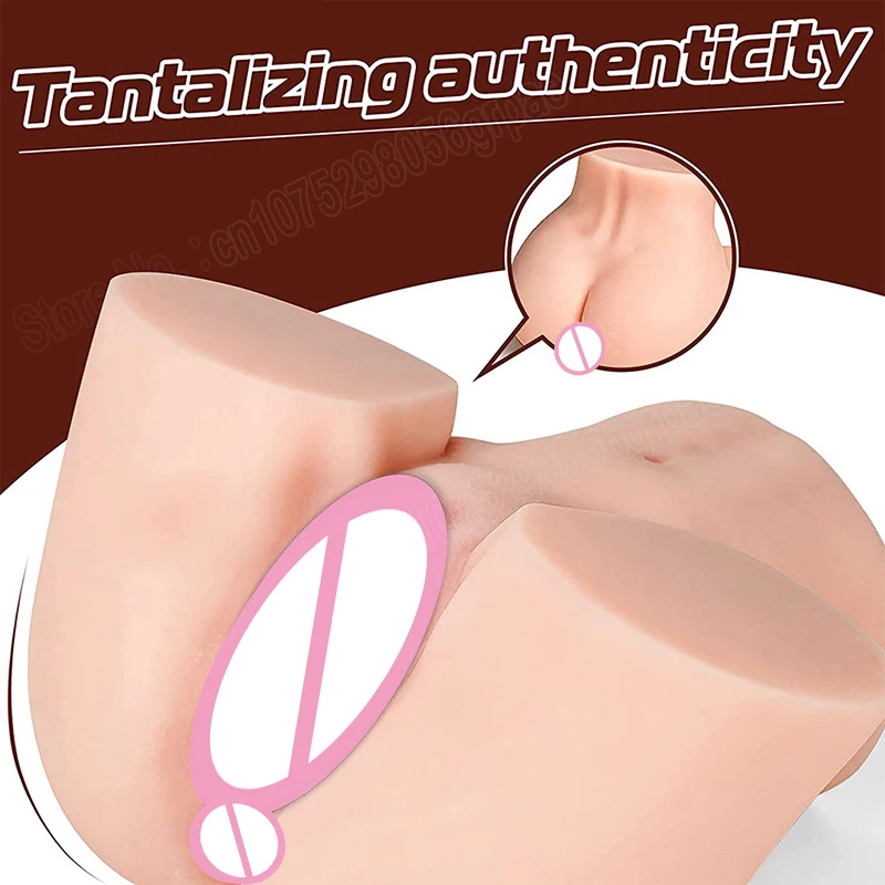 Masturbators for Men Adult Sex Products Rubber Vagina Dolls Realistic Men's Toys Silicone Butt Artificial Pussy Sextoy Erotic 18