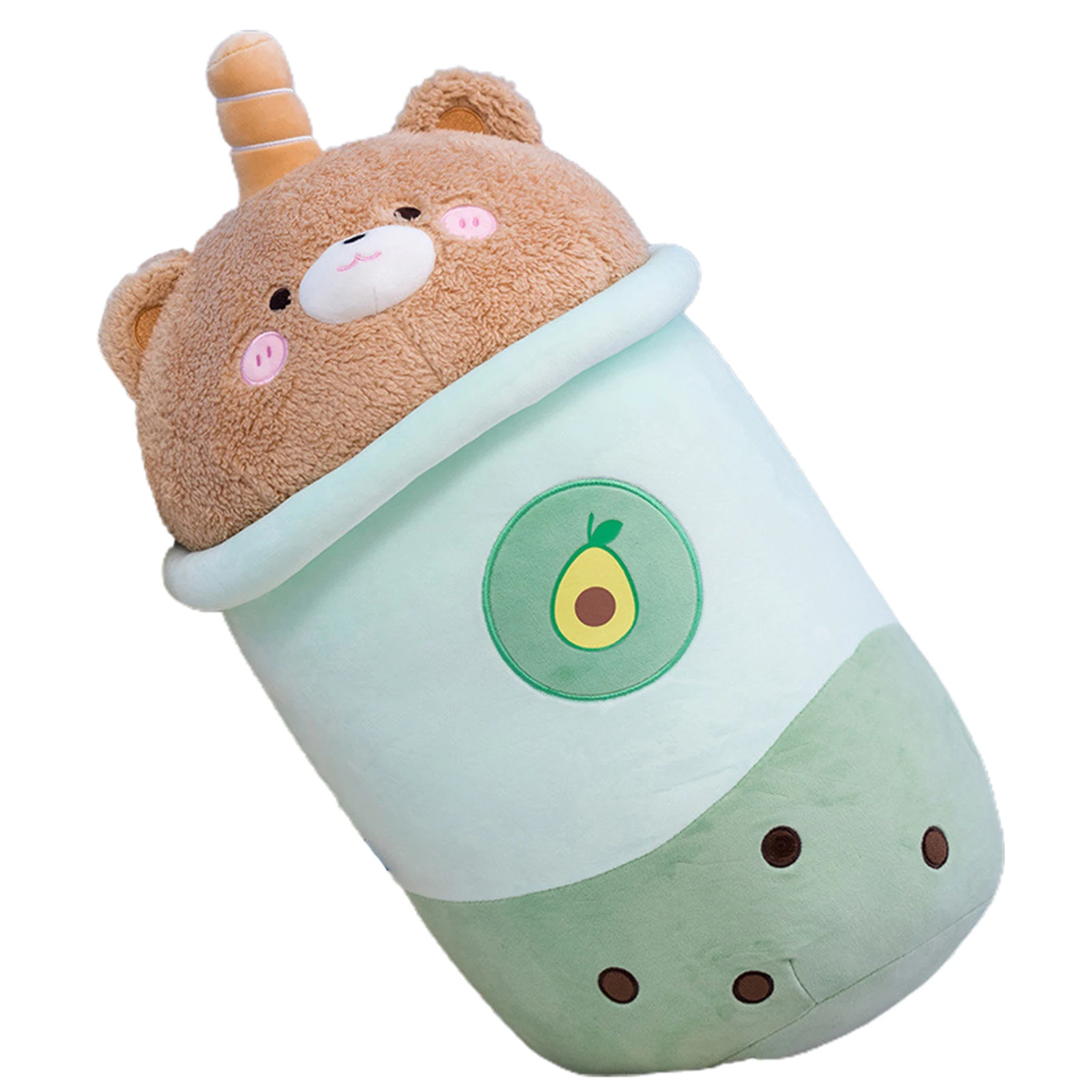 

Plush Milk Tea Stuffed Doll Soft Throw Pillow Decorations Children Kids Birthday Present Gifts