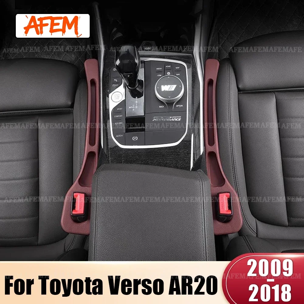 For Toyota Verso AR20 2009 2010 2011 2012 2013 2014 2015 2016 2017 2018 Universal Car Seat Leak Proof Strips Side Seam Storage