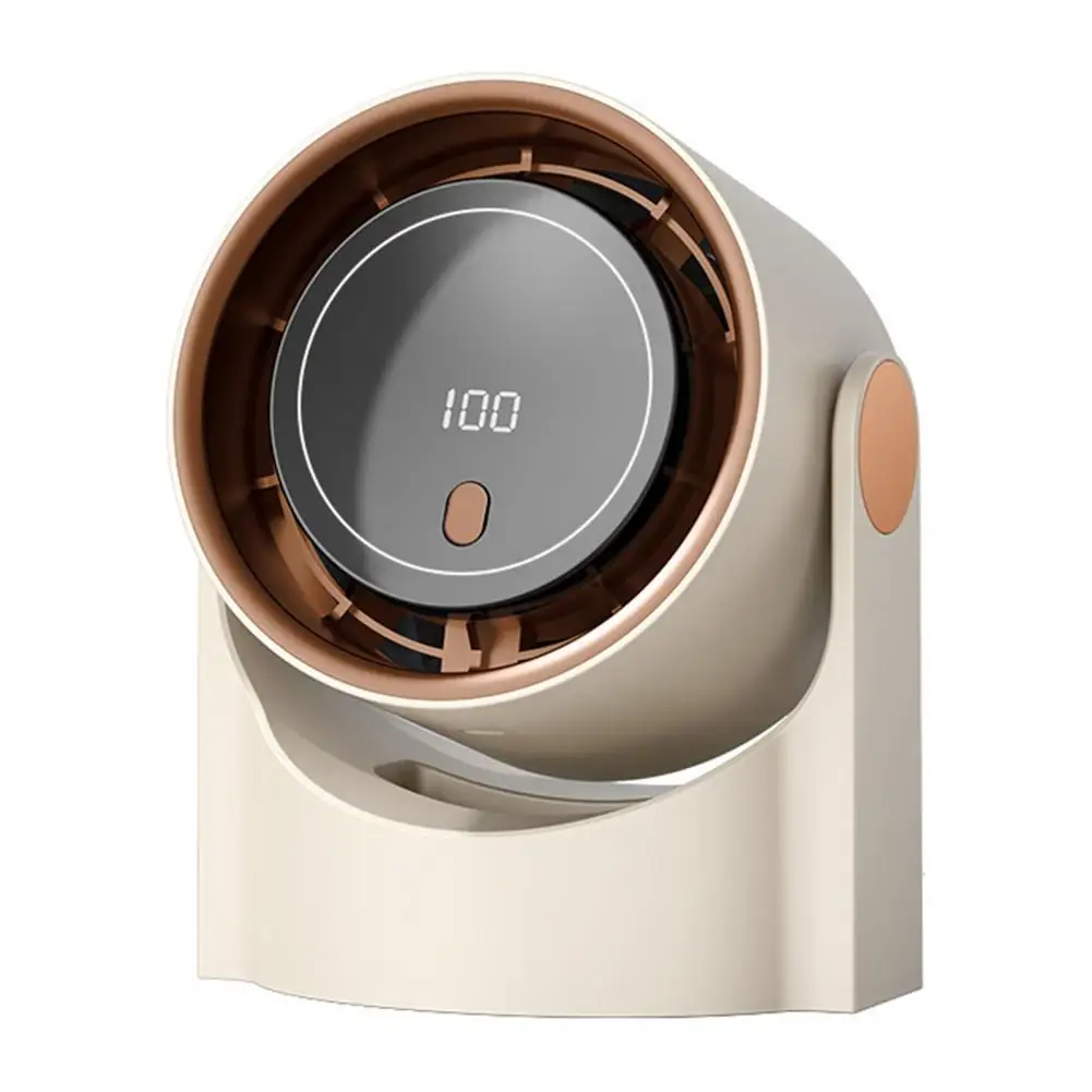 

Rechargeable Desktop Fan Desktop Fan with Led Screen Portable Usb Rechargeable Mini Desk Fan with Led Digital Display for Home