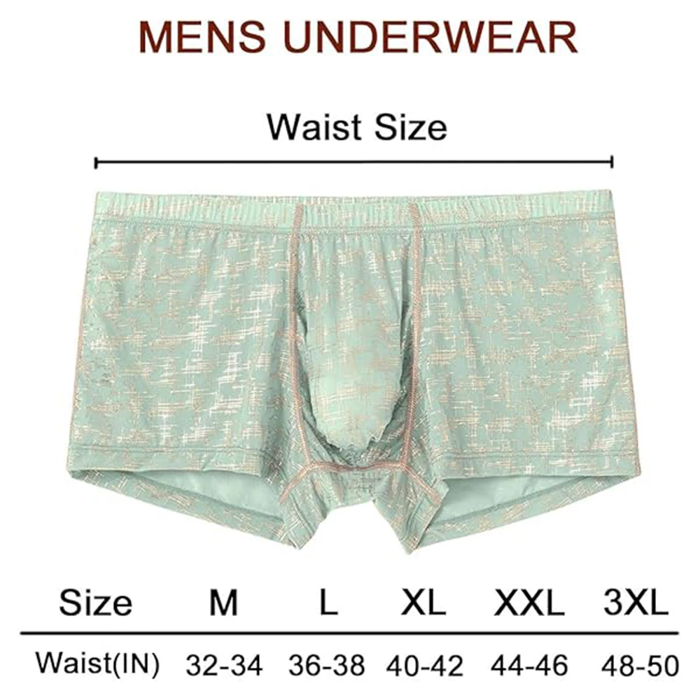 Zonbailon Men's Boxer Briefs Underwear With Bulge Pouch Short Comfy Gentle Boxers Shorts For Men