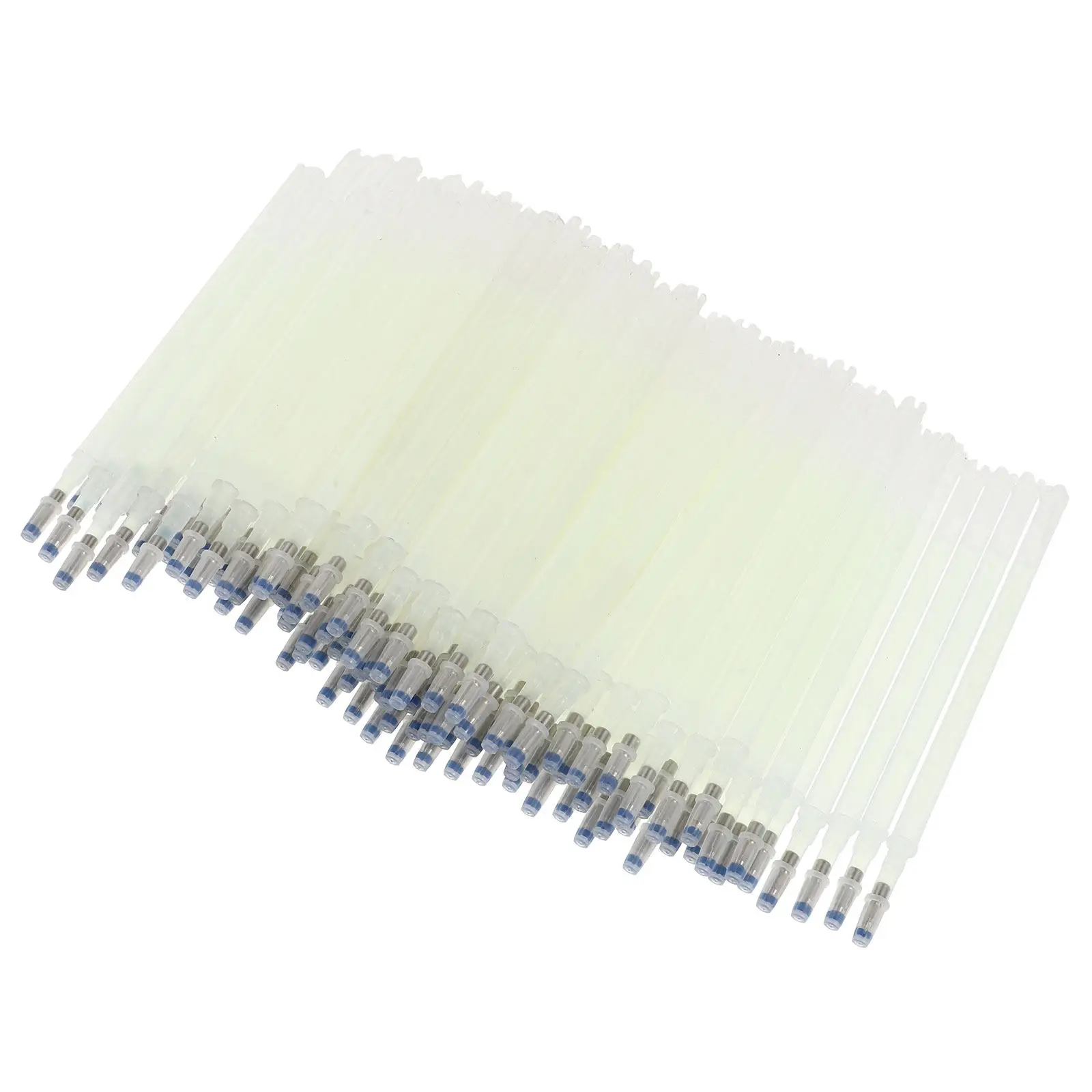 

100Pcs Fluorescent Marker Refills High-Quality Plastic Invisible Tailor Refills for Dressmaking Shoe Crafting Embroidery Sewing