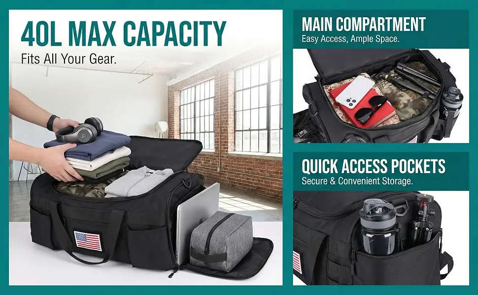 40L MAX CAPACITY
