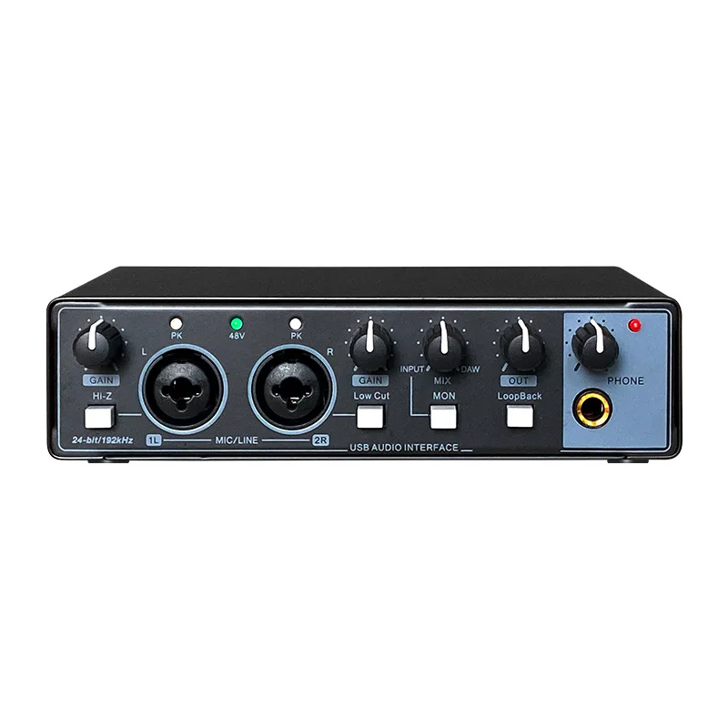 Lossless Recording Professional Sound Card Singing Live Streamer Arranger Karaoke External Sound Card