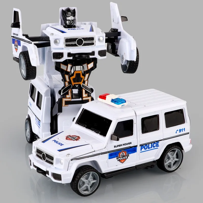 One Touch Transforming Car