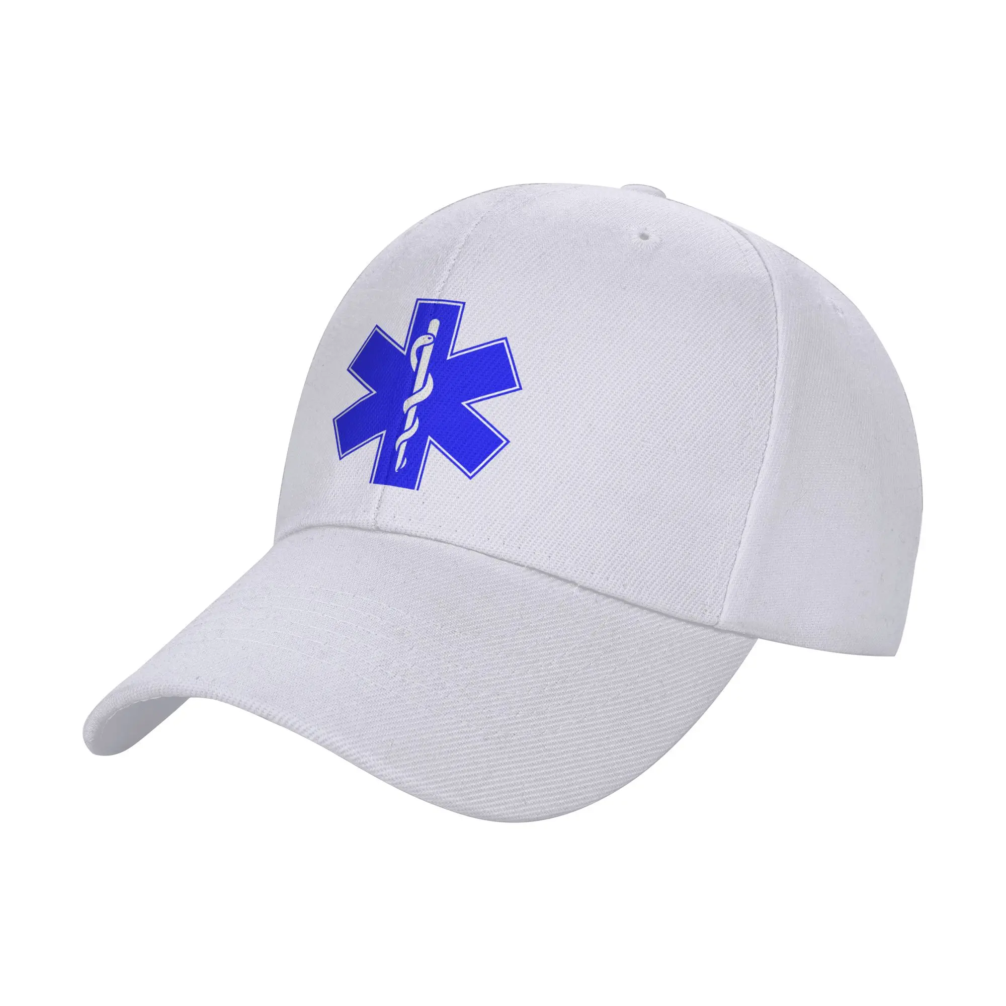 Emt Emergency Ambulance Curved Brim Baseball Cap Light Mature Style Hat Women's