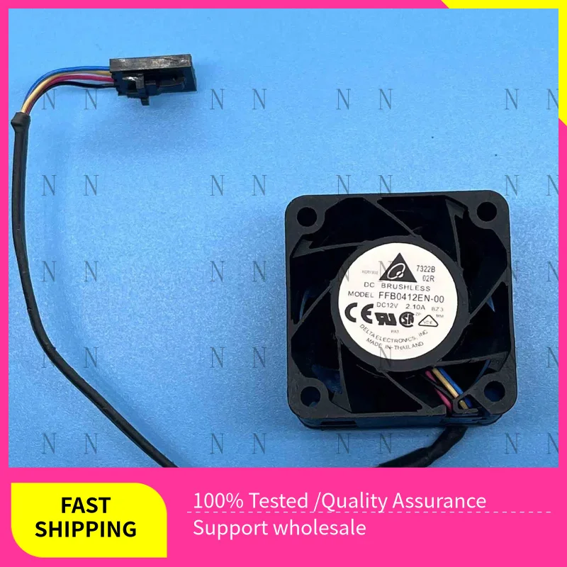 YJJ  4-Pin 12V Server Power Supply Chassis Violent Cooling Fan For Delta FFB0412EN-00