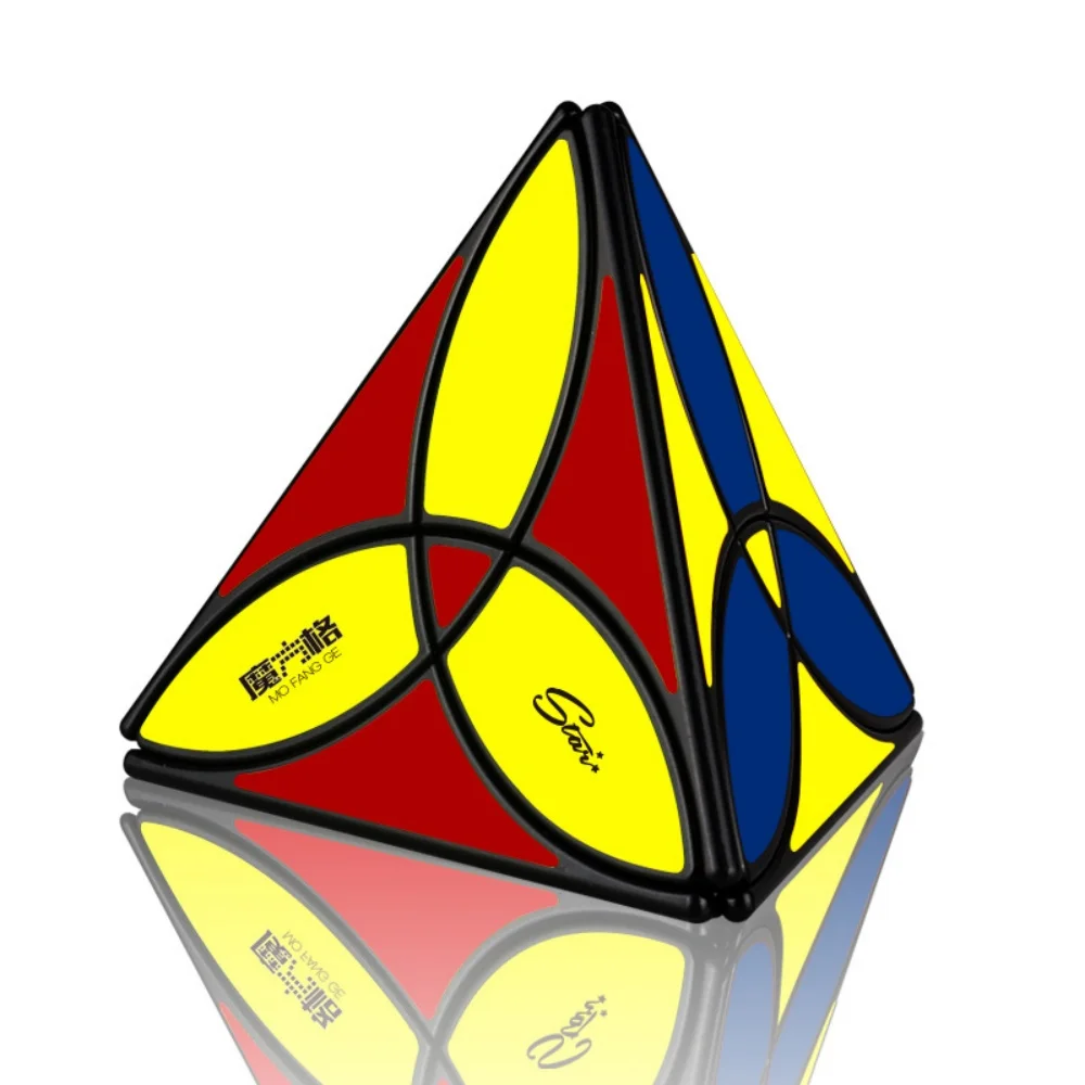 6 Soorten Qiyi 3X3X3 Piramide Snelheid Magische Kubus Professionele Magische Kubus Puzzels Kleurrijk Educatief Speelgoed Voor Kinderen