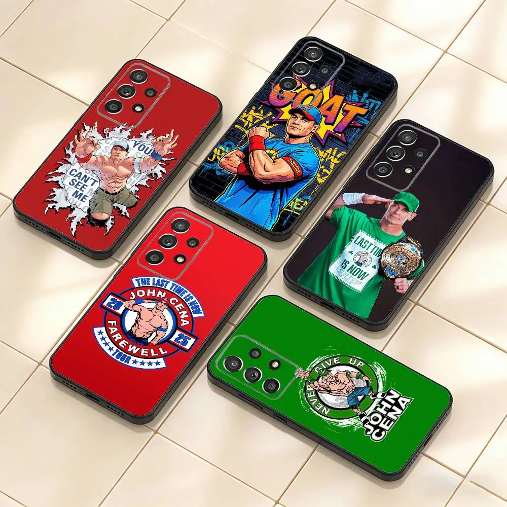 

John wrestler C-Cena Phone Case For Samsung S25,S24,S21,S22,S23,S30,Ultra,S20,Plus,Fe,Note,10,9,5G Black Cover