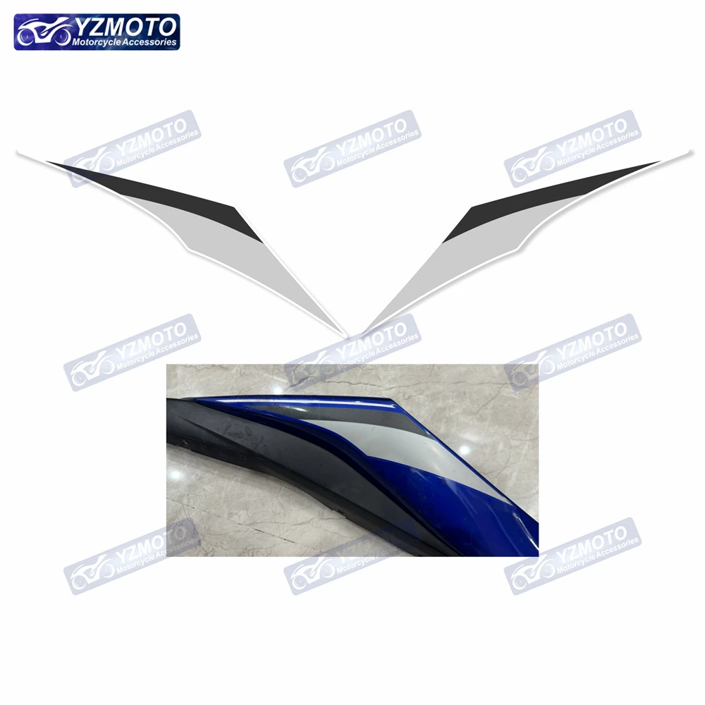 For YAMAHA YZF-R3 YZF R3 2015-2023 Tail Fairing Sticker Rear Seat Reflective Waterproof Decal Decoration Stickers