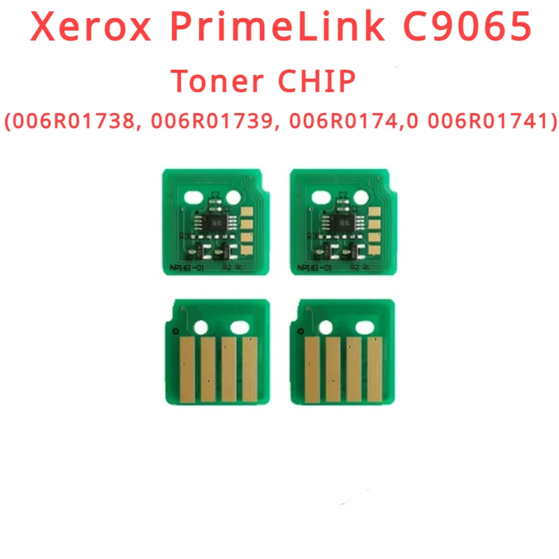 (006R01738, 006R01739, 006R0174,0 006R01741) Toner Cartridge Chip for Xerox Primelink C9065,C9070,XC9065,XC9070 Refill