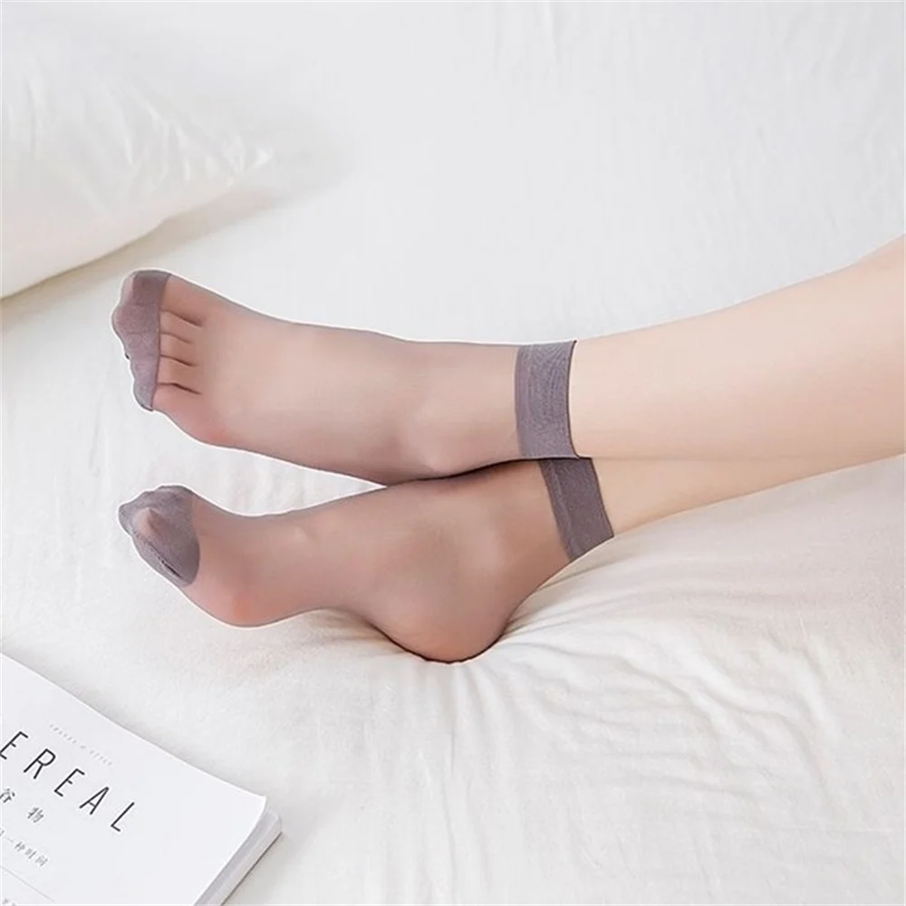 5 أزواج امرأة غير مرئية ميرسيريزيد الجوارب القصيرة رقيقة جدا مزيل العرق مكافحة هوك مكتب سيدة الملابس والاكسسوارات فتاة حفلة هدية