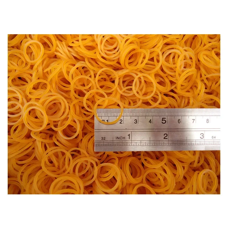 10-60Mm Kuning Tinggi Elastis Karet Gelang Karet Cincin Lateks Cincin Rumah Kantor Alat Tulis Persediaan Elastis Karet Elastis
