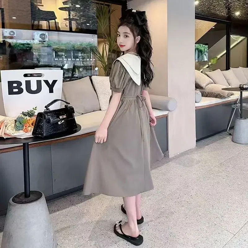 Girls Dress 2024 Fashion Princess Kids Ball Party Dresses Casual Children Clothes Birthday Dress For Girl Teen 8 10 12 14 Year image 4