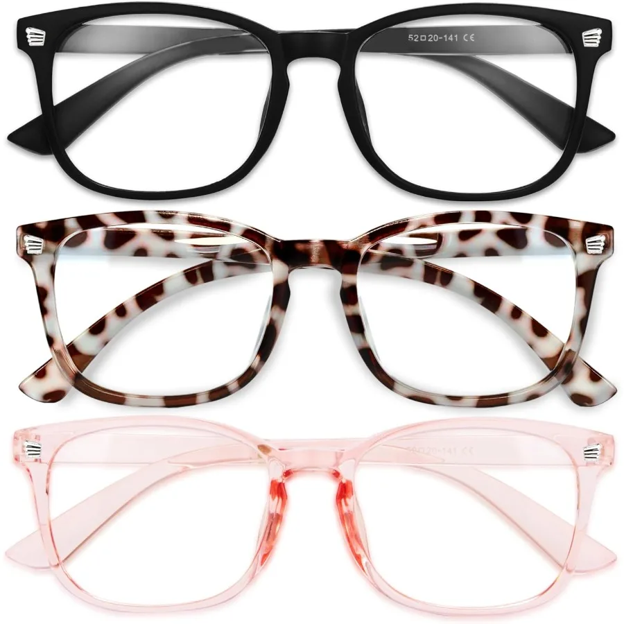 

Gaoye Stylish Blue Light Glasses for Women - Computer Glasses with Up to 99 Blue Light Blocking for Extended Screen Time Lightw