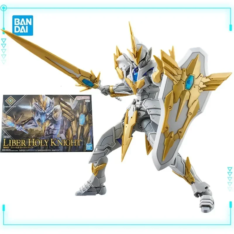 Bandai Original Genuine 30 Minutes Fantasy 30MF Liber Holy Knight Rosan Knight Class Up Armor Assembly Models Toy Action Figures