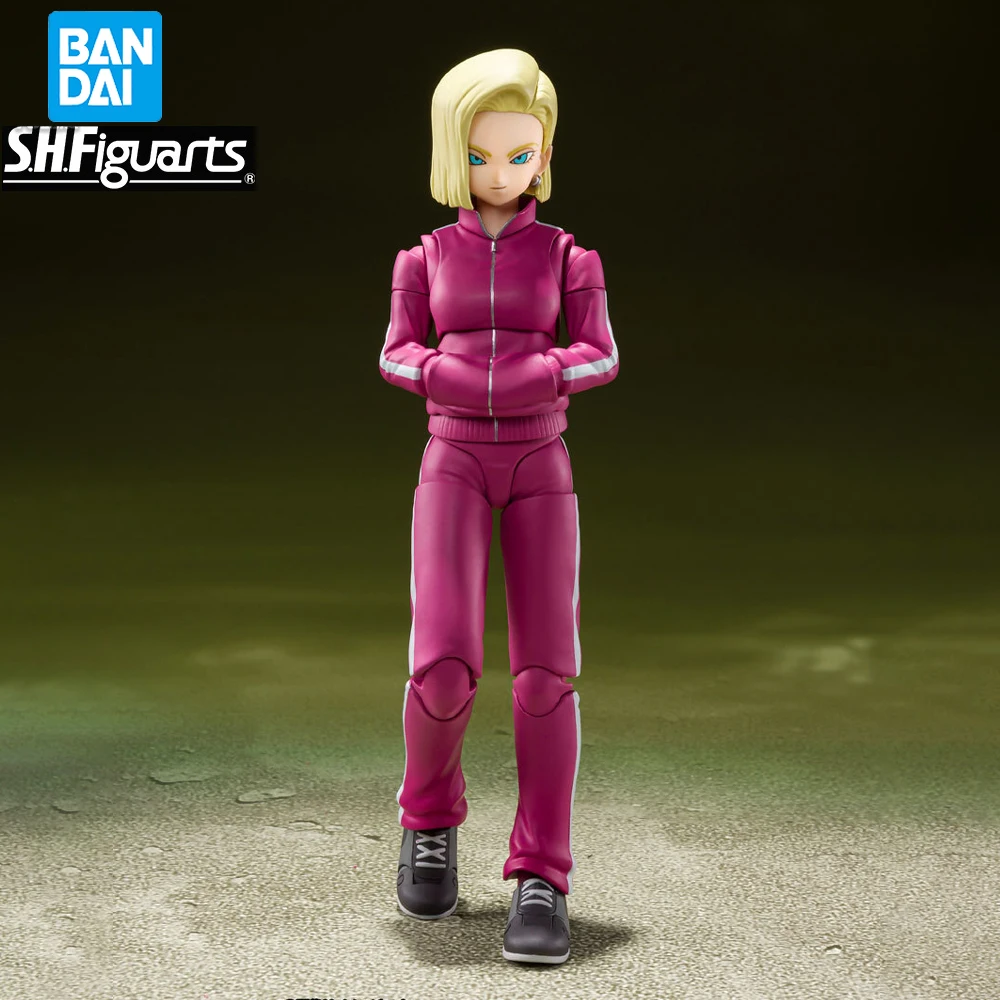 

In Stock Original Bandai SHFiguarts Dragon Ball Super Universe Survival Saga Android 18 Figure Anime Genuine Action Model Toy