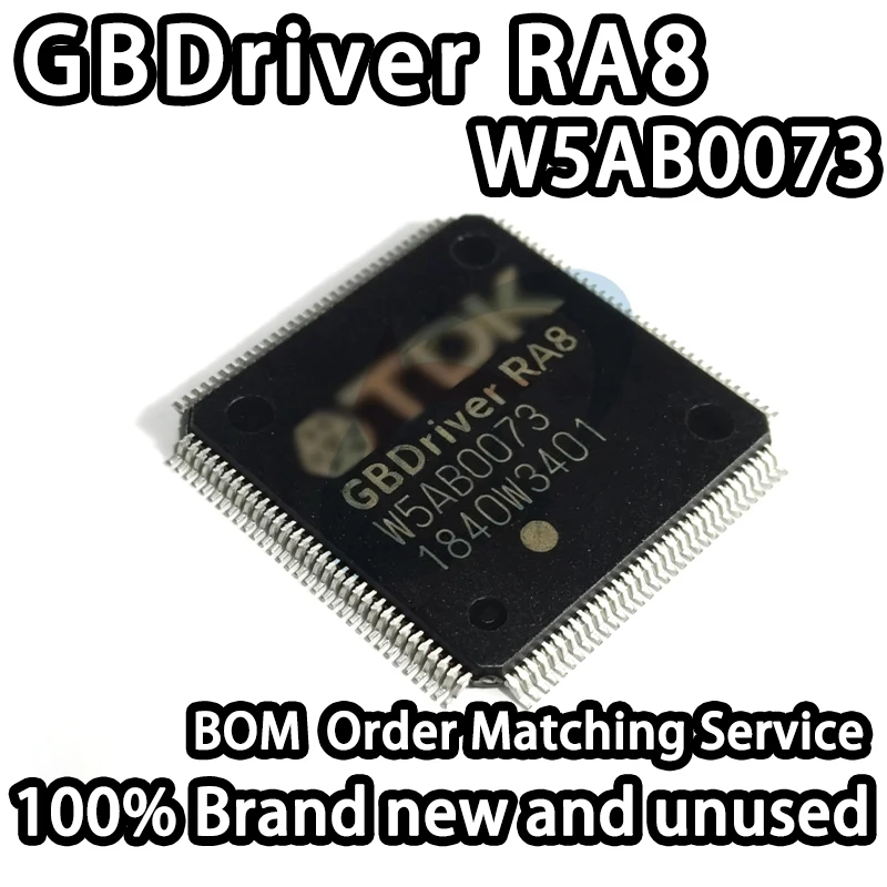 [100% Brand New] GBDriver RA8 W5AB0073 GBDRIVERRA8 TQFP128 UDMA6 High-Speed Industrial CF Card PATA SSD Control Chip
