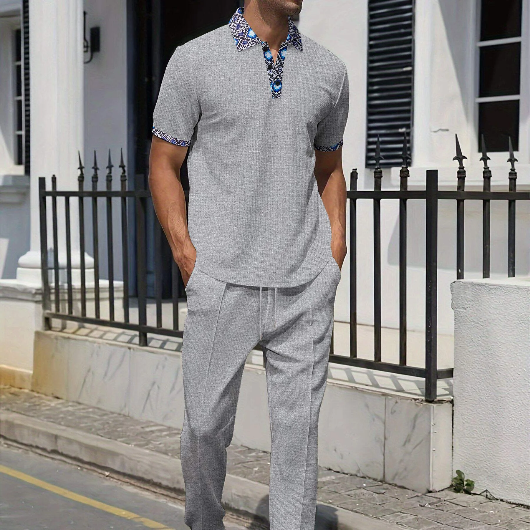 Herren Sommer Casual Print-Kra – Summer Clothing Long Sleeve Bewertung und Preis