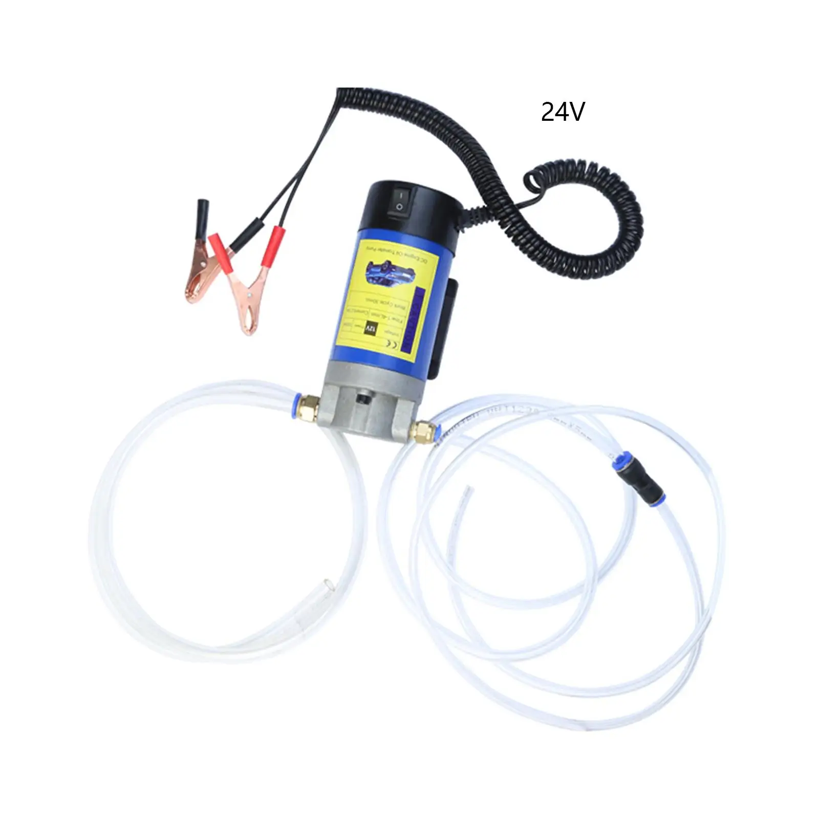 

Fluid Pump Extractor 100W Oil Change Durable Metal Engine Pump for Car Tractor Motorcycle Marine Use