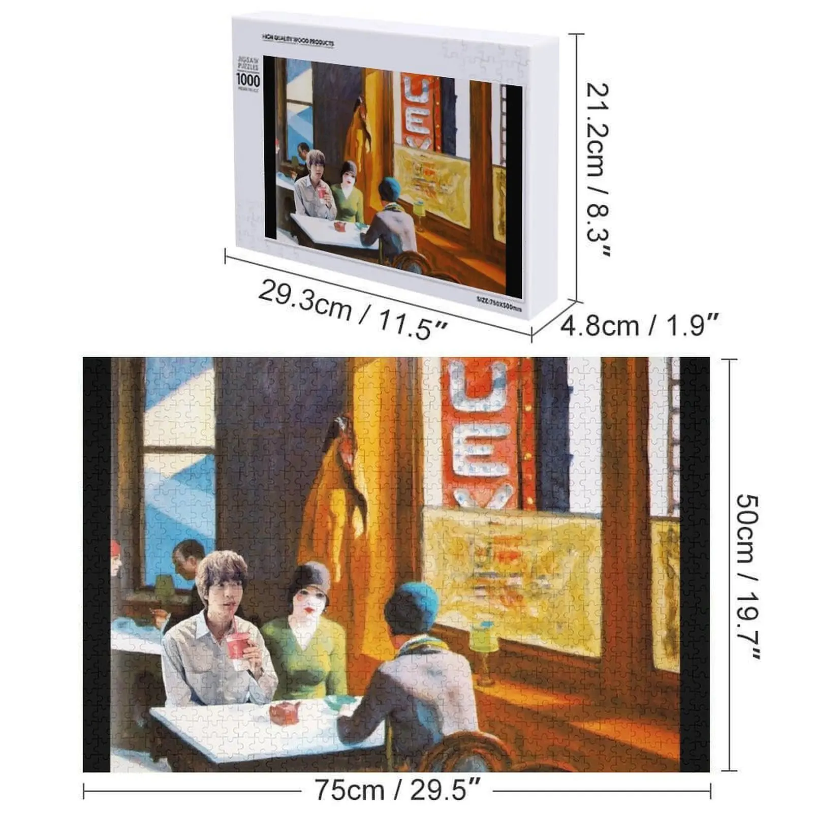 Chop Suey Jin Jigsaw Puzzle Customized Photo Game Children Personalized Customs With Photo Puzzle