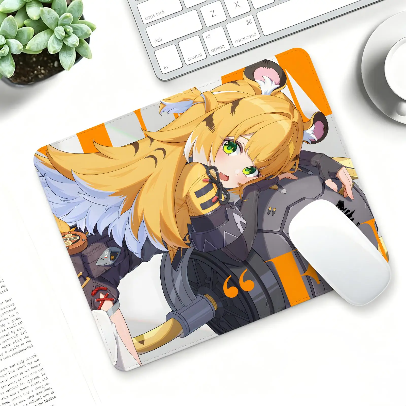 Zenless Zone Zero Ju Fufu Mouse Pad Regular gaming mouse pad S/M/L size Office mouse pad Laptop desk mat Stitched edge mouse pad