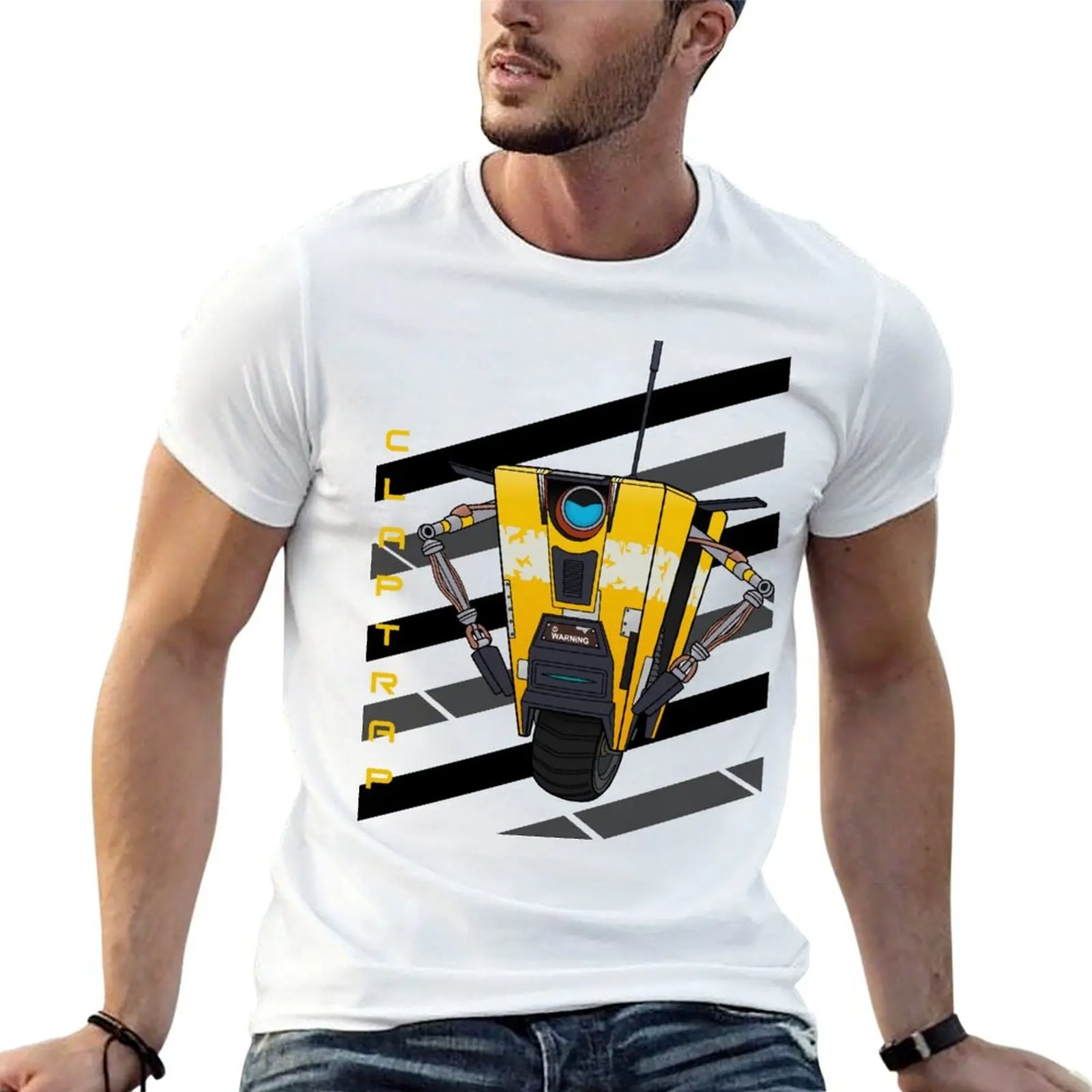 

I am Claptrap T-Shirt man t shirt graphic man t shirt heavy cotton T-Shirt