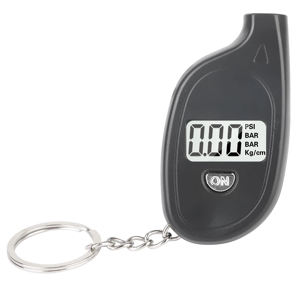 Auto Motorrad Reifendruck Digital Meter Mini Auto Detektor Schlüsselbund Reifen Manometer Diagnose Werkzeug