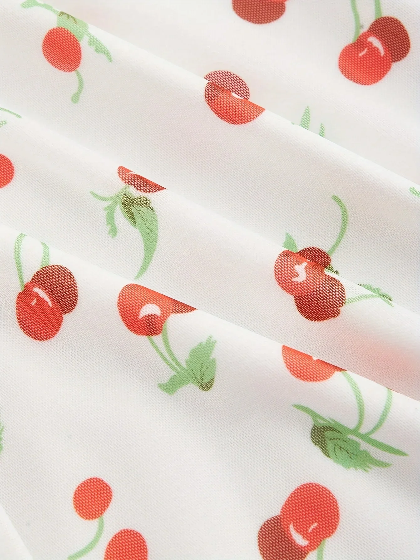 Kirsche Gedruckt Vintage Sommer Kleider Y2k Frauen Schaukel Robe Party Kleid 2025, Neue Casual Vestidos Sexy Liebsten A-linie Sommerkleider