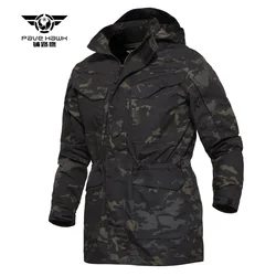 M65 Spring Autumn Outdoor Multi Pocket Windproof And Rainproof Men's Women's Tactical Hiking and Hunting Camouflage Assault Suit