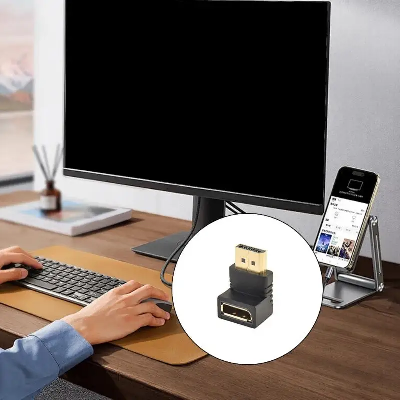 R53C Adapter Male to Female Design with Gold Platings for Small Spaces and Easy Connection