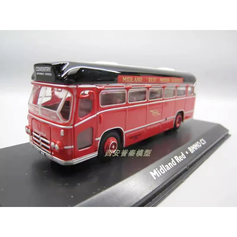 

Литой под давлением масштаб 1:72 Midland Red CS Bus, модель автомобиля из сплава, готовая коллекция имитаций, украшение, праздничный подарок, статический дисплей
