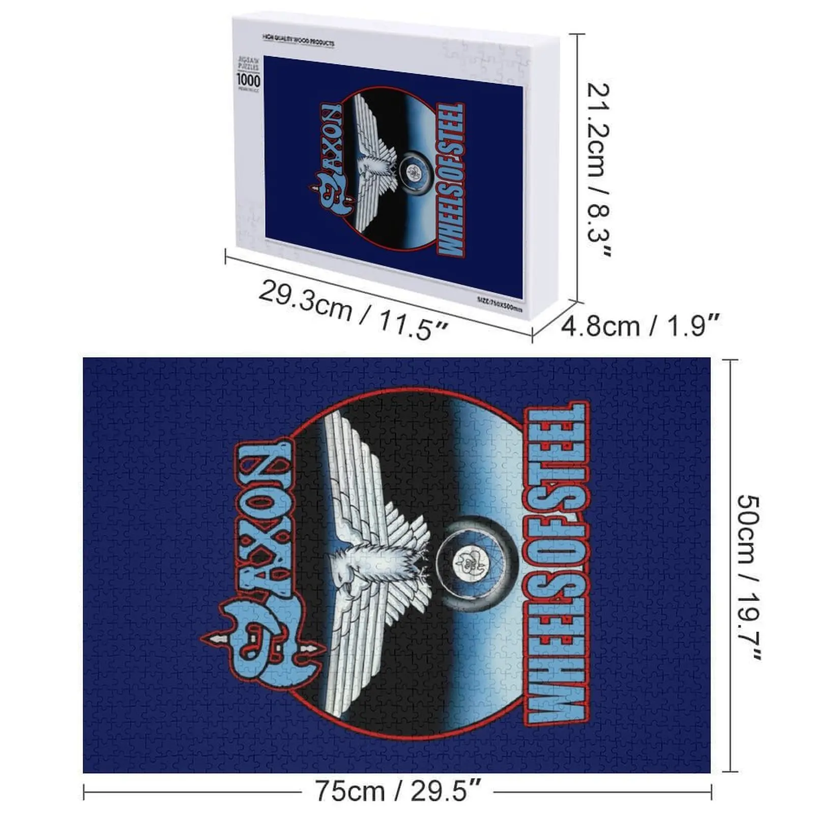 ساكسون: عجلات من الفولاذ (طبعة خاصة) أحجية الصور المقطوعة تخصيص لعبة الأطفال لغز صور الأطفال #6