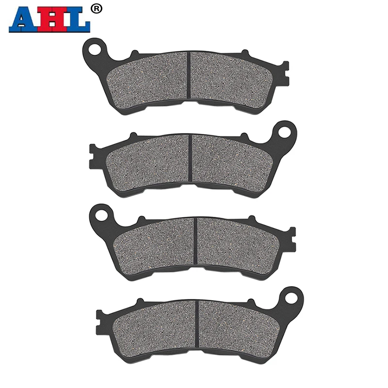 AHL Motorcycle Front Brake Pads For HONDA VFR800 VFR 800 / A / XC Interceptor CB600FA Hornet CBR600FA NT700V Deauville NSA700