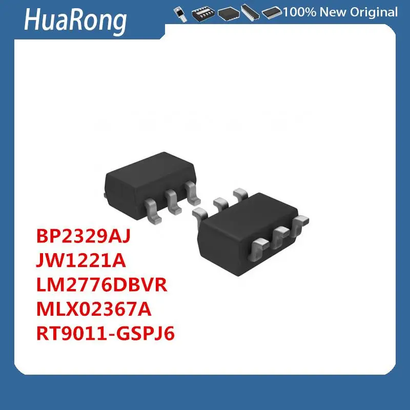 10PCS/LOT  BP2329AJ   2329AJ  JW1221A   LM2776DBVR  MLX02367A   RT9011-GSPJ6   SOT23-6