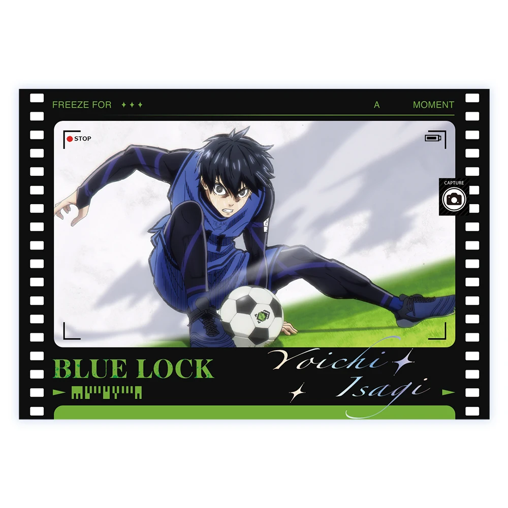 

Anime BLUE LOCK Isagi Yoichi Bachira Meguru Cosplay Photo Card High Appearance Level Decorate Exquisite Delicacy Ambitus