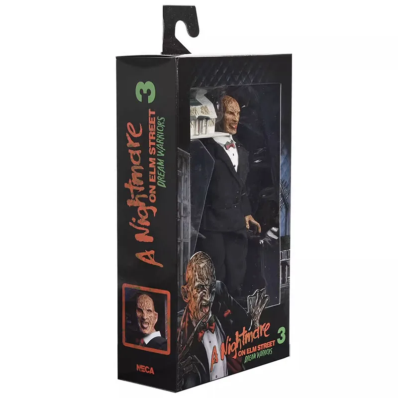 NECA14956 فريدي كروجر الشكل فيلم كابوس على شارع الدردار عمل التماثيل أنيمي 8 بوصة المنقولة نموذج حلية الطرفية هدية #3