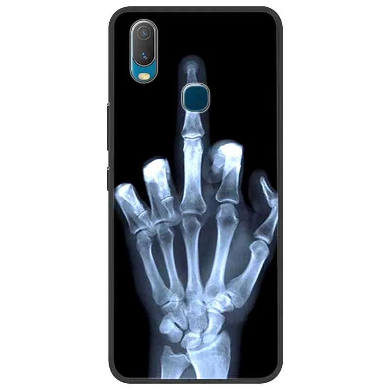 حافظة لهاتف فيفو Y11 2019 مقاس 6.35 بوصة حافظة لهاتف فيفو 1906 2019 بوصة حافظة لهاتف فيفو فيفو11 ضد الصدمات وولف كوك #3