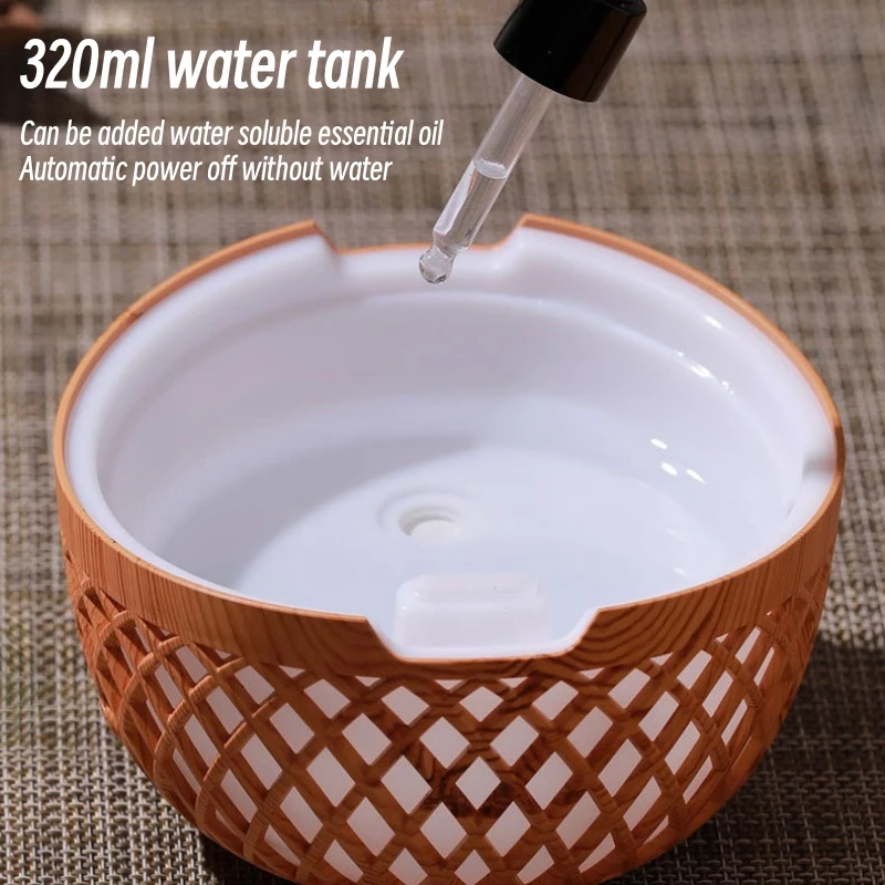 Ультразвуковой диффузор для ароматерапии, 320 мл
