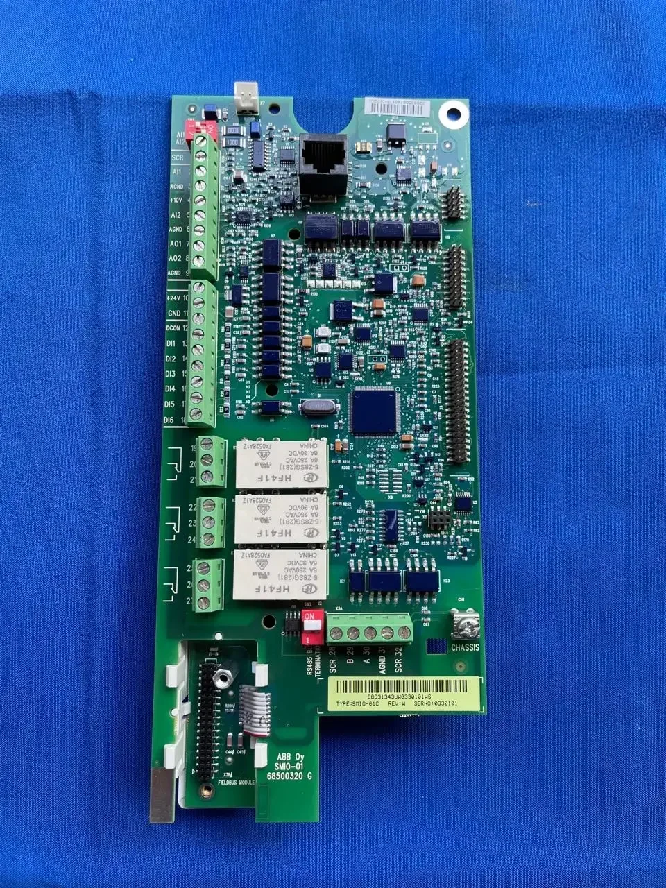 ABB frequency converter CPU control board ACS510 ACS550 motherboard SMIO-01C