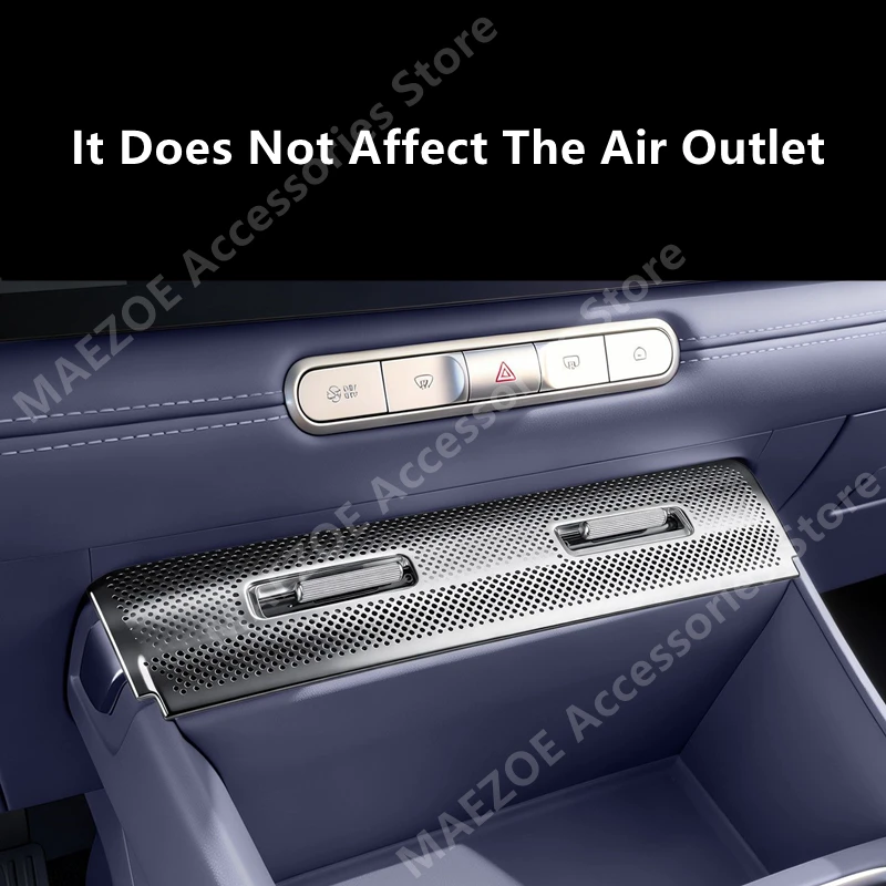 For MG4 EV URBAN 2026 Protective Cover For Central Control Air Outlet,Car Interior Decoration Modification Accessories Refit