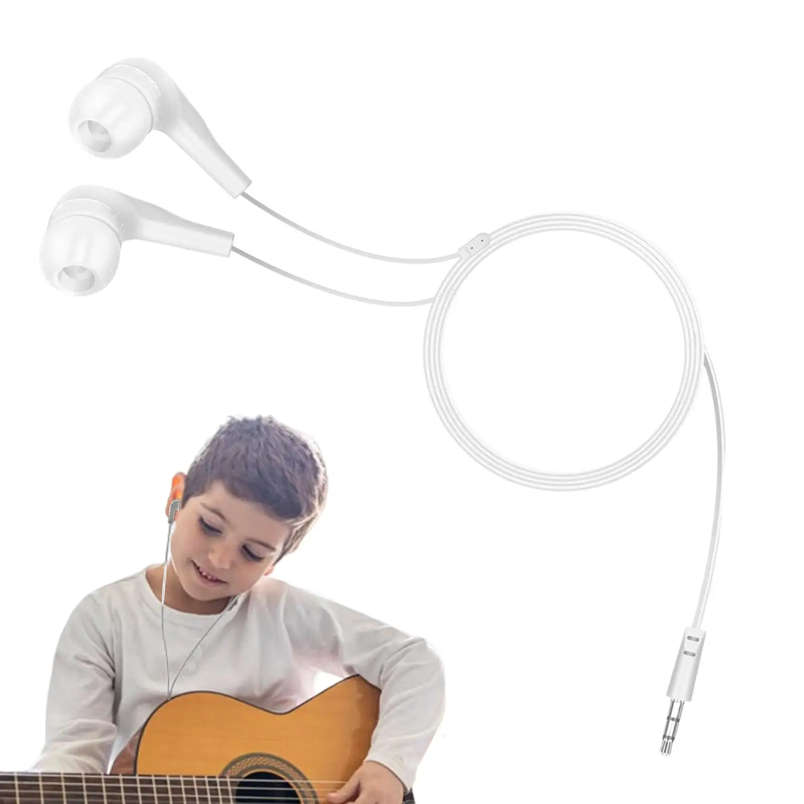 In Ear Headphones Wired Kids Computer Earbuds 3.5mm Jack Plug In Headphones For MP3 MP4 Mobile Phone Accessories