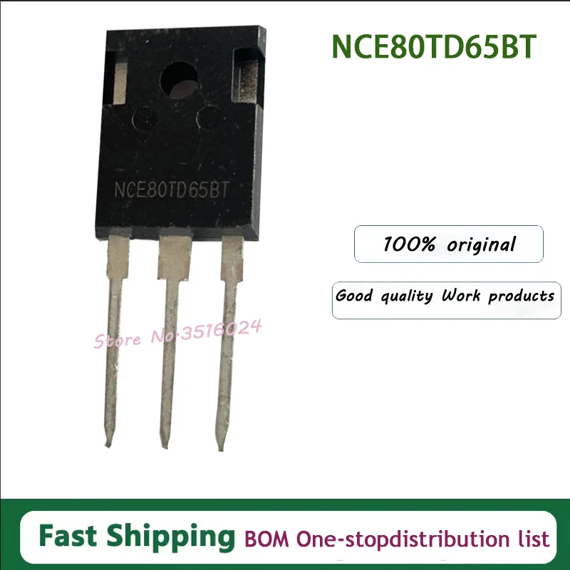 

10 шт./лот OSG60R096FS OSG60R096 TO-220F NCE80TD65BT TO-247 80A650V 100% новый